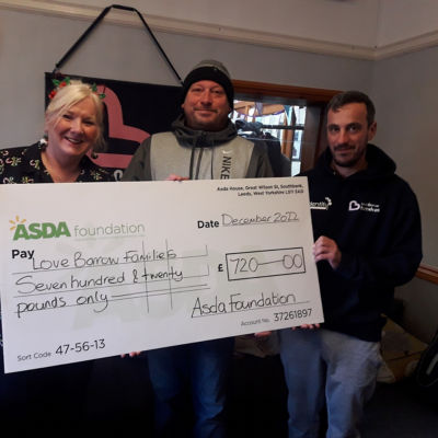 Supporting local warm and safe place | Asda Barrow