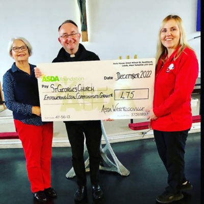 Foundation grant for Christmas dinner | Asda Waterlooville