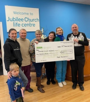 Jubilee Church Warm Hub Awarded £2,000 | Asda Grantham