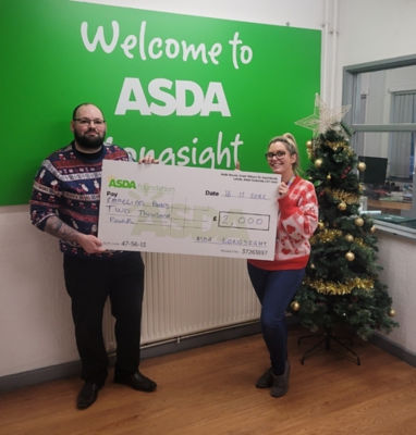 £2,000 Asda Foundation grant | Asda Longsight