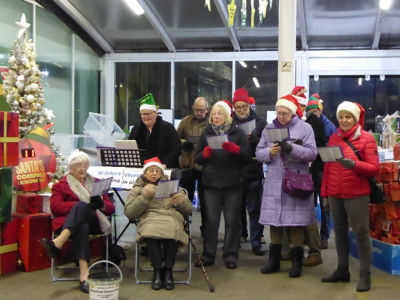 Carol singers in store | Asda Bridgwater