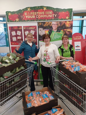 Donating our vegetables to Riverside Family Church  | Asda Southampton
