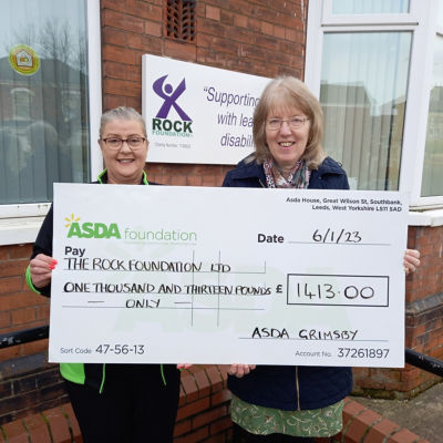 Cost of Living Grant to Rock Foundation | Asda Grimsby