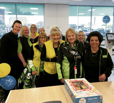 Anita retires after 26 years with Asda | Asda Ashton