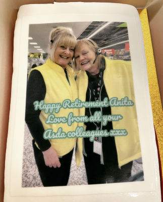 Anita retires after 26 years with Asda | Asda Ashton