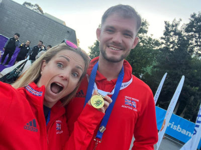 Tom Mawdsley from Asda South Woodham Ferrers hopes to compete at the Paralympics in Paris