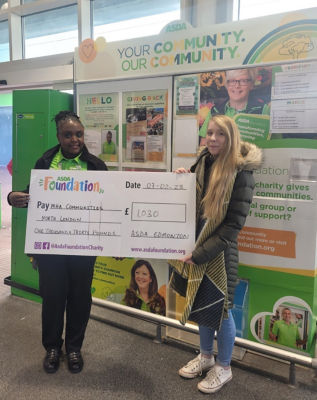 Grant to MHA Communities North London | Asda Edmonton Green