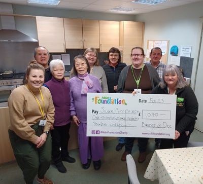 Celebrating local warm hub | Asda Bridge of Dee