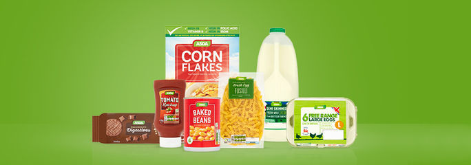 Asda own brand products