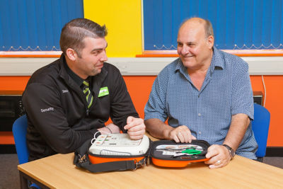 Shopper Steve thanks Asda colleagues for saving his life