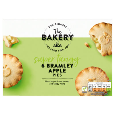 The BAKERY at ASDA The Bakery at  6 Bramley Apple Pies