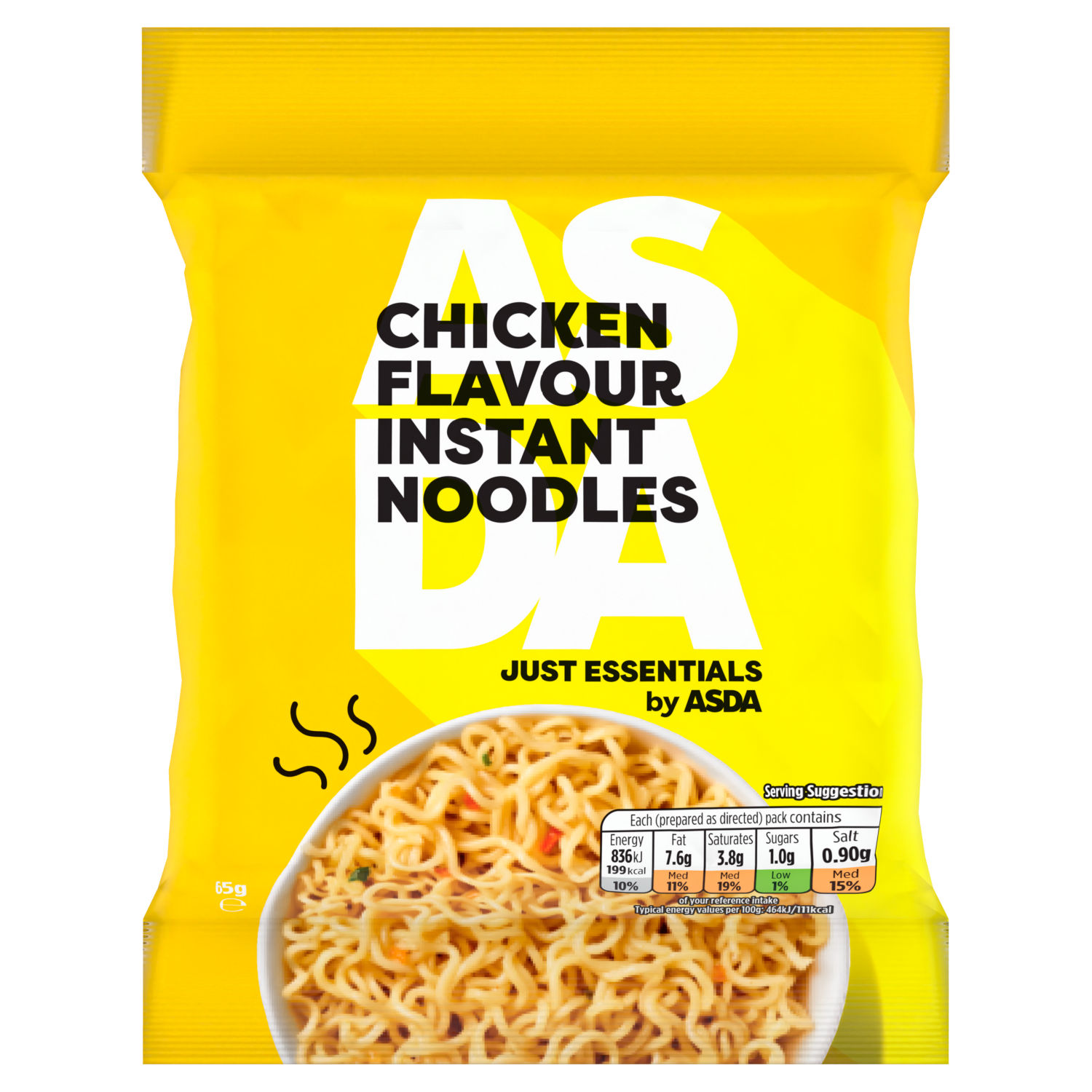 Just Essentials Chicken Flavour Instant Noodles 65g