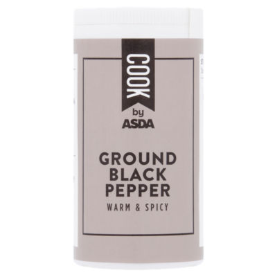 COOK by ASDA Cook Ground Black Pepper 25g