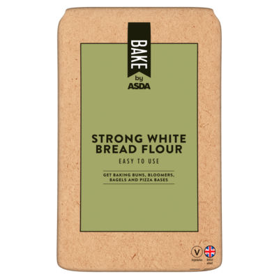 BAKE by ASDA BAKE by ASDA Strong White Bread Flour 1.5kg