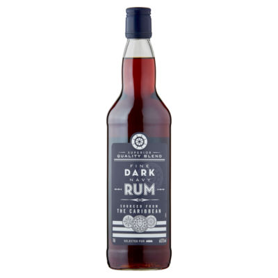 ASDA Fine Dark Navy Rum 70cl