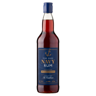 ASDA Superior Fine Dark Navy Rum 70cl