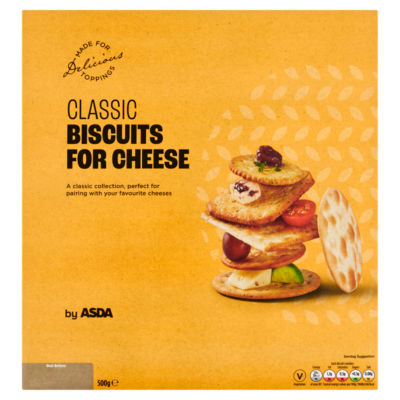 ASDA Classic Biscuits for Cheese 500g