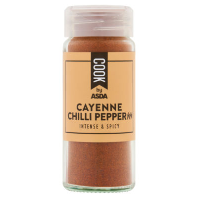 COOK by ASDA Cook Cayenne Chilli Pepper 40g