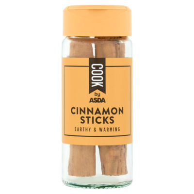 COOK by ASDA Cook by  Cinnamon Sticks 12g