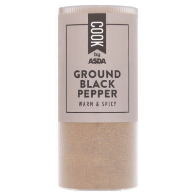 COOK by ASDA Cook Ground Black Pepper 104g