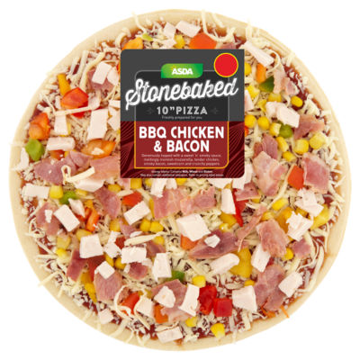 ASDA Stonebaked 10" Pizza BBQ Chicken & Bacon