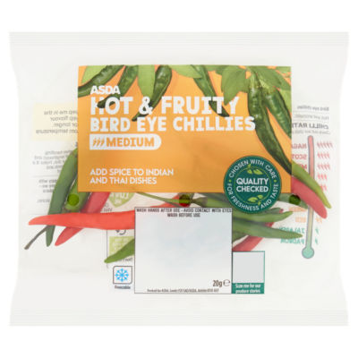 ASDA Bird Eye Chillies 20g