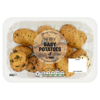 ASDA Herby Baby Potatoes 360g