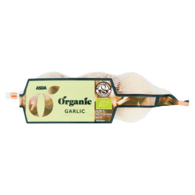 ASDA Organic 3 Garlic