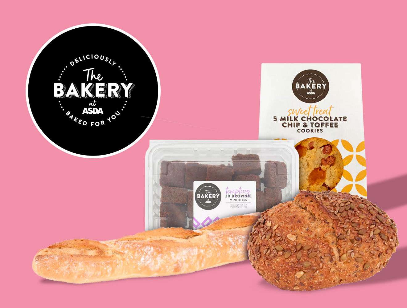 The Bakery by Asda branded products