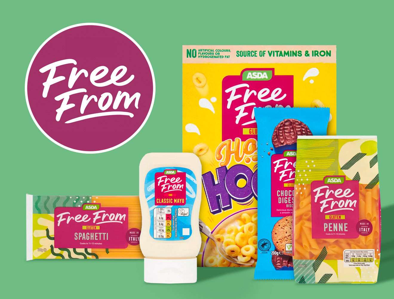 Asda Free From branded products