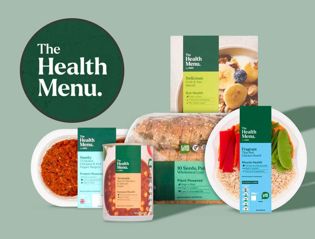 Asda Health Menu range