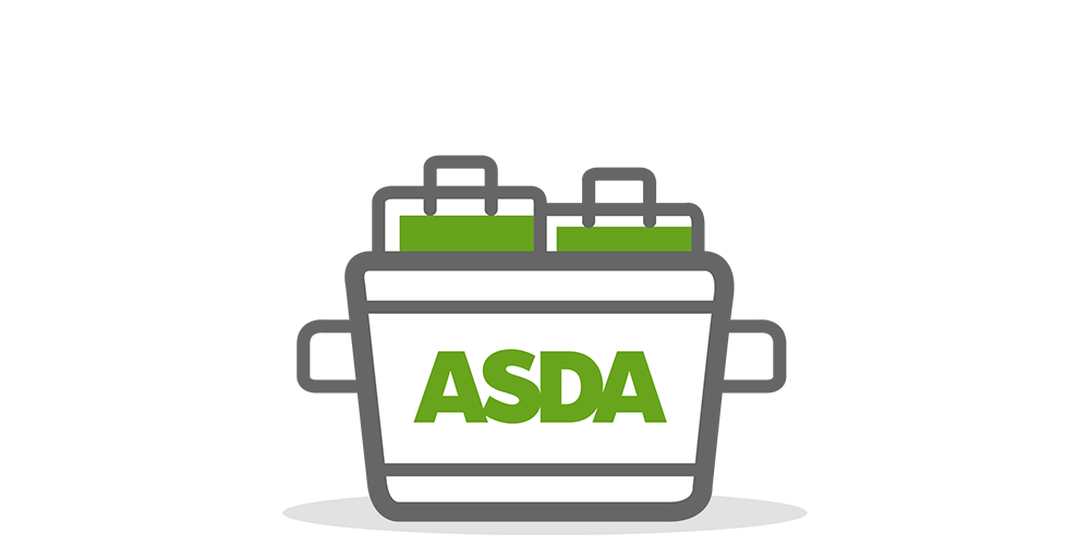 Icon of Asda shopping basket
