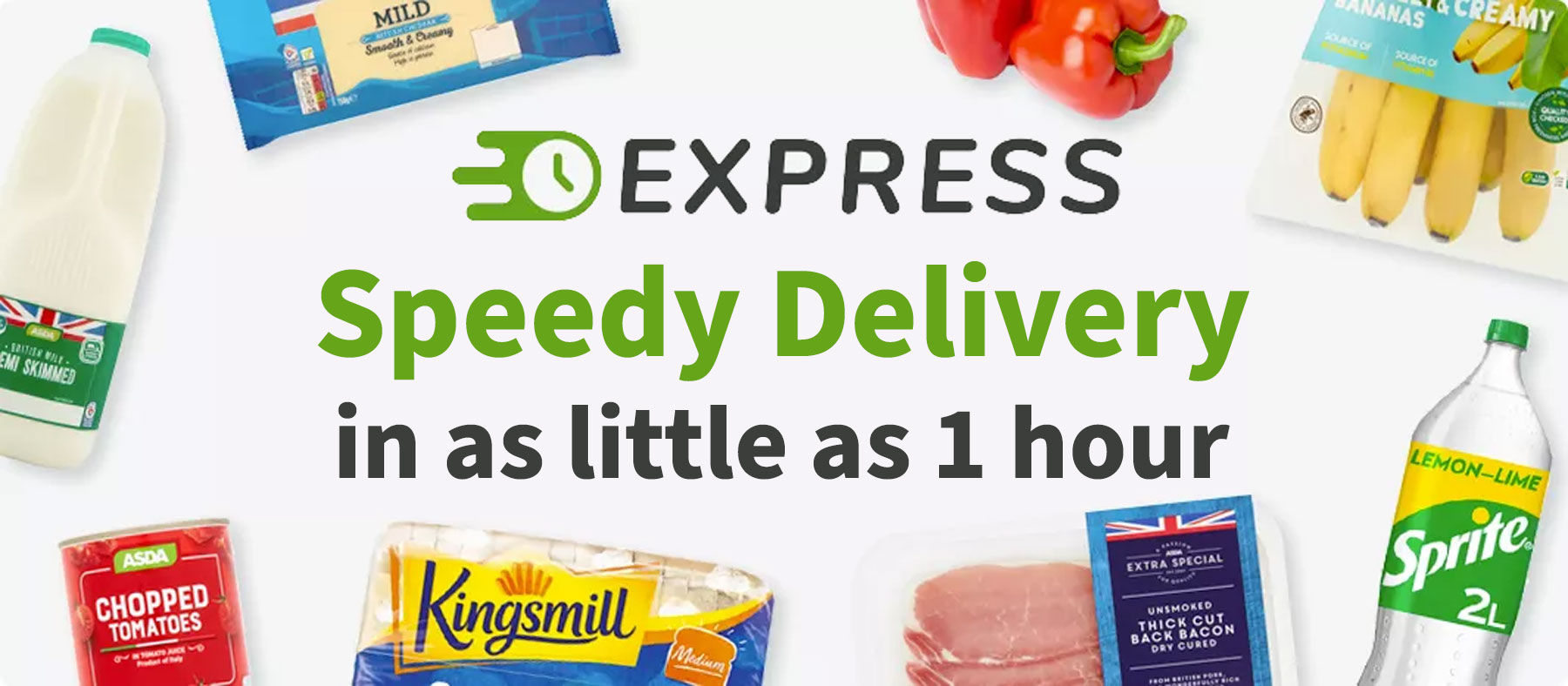 Express Speedy Delivery in as little as 1 hour