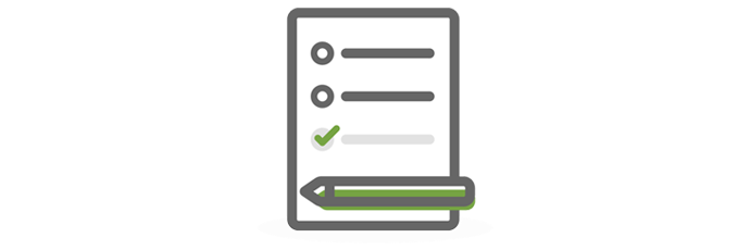 Shopping lists icon
