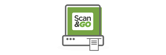 Scan & Go Checkout icon