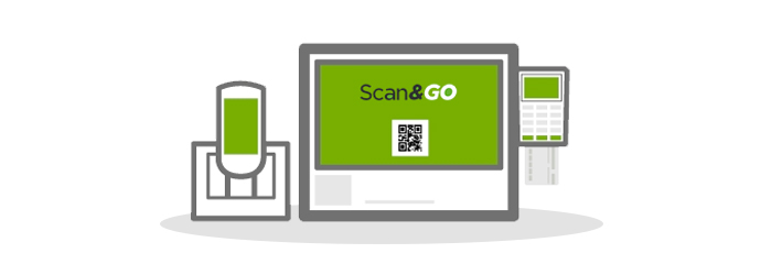 Scan & Go pay icon