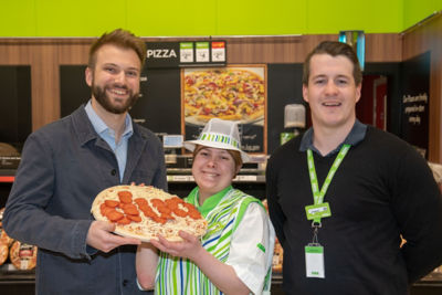 Erin Gordon has gained in confidence after getting a job at Asda Chesser