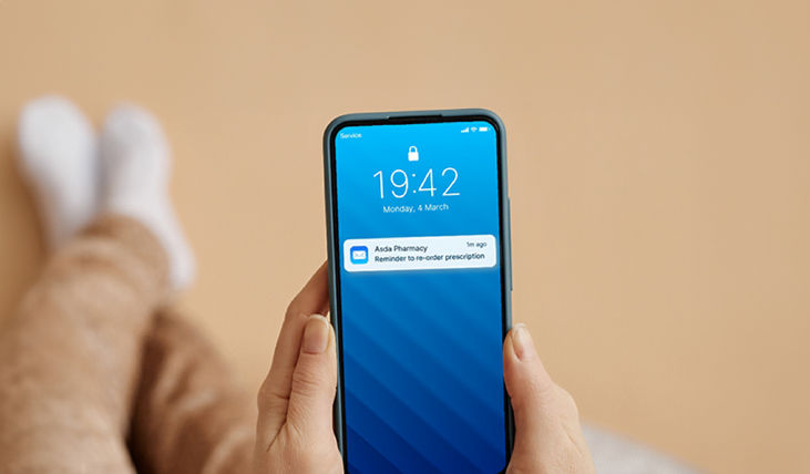 Order your prescription for delivery or collection from your phone