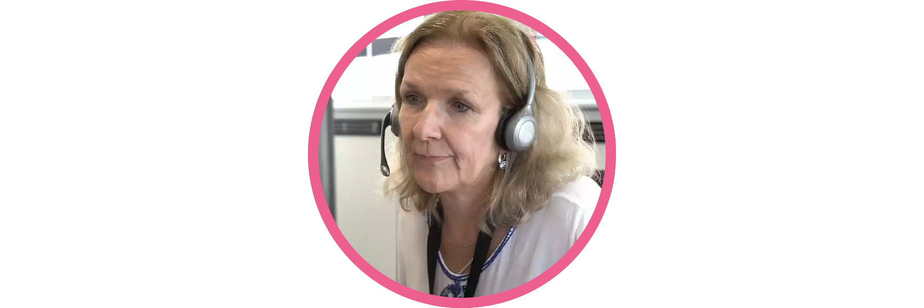 Breast Cancer Now’s helpline call taker