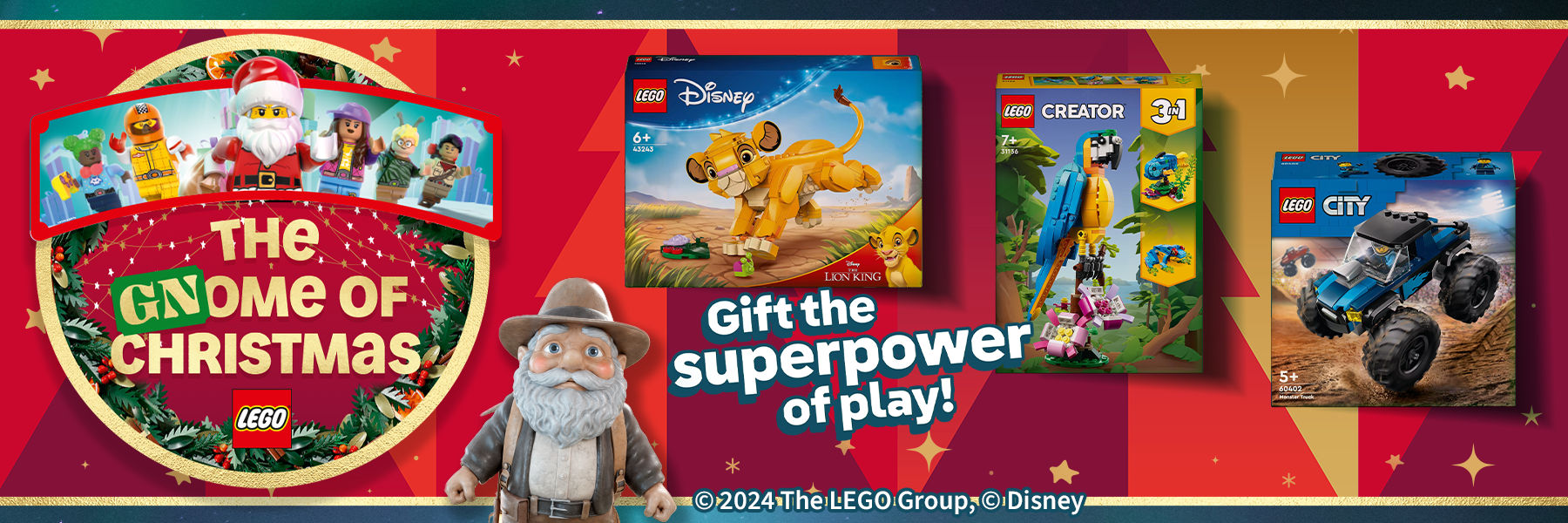 Gift the superpower of play! Shop Lego.