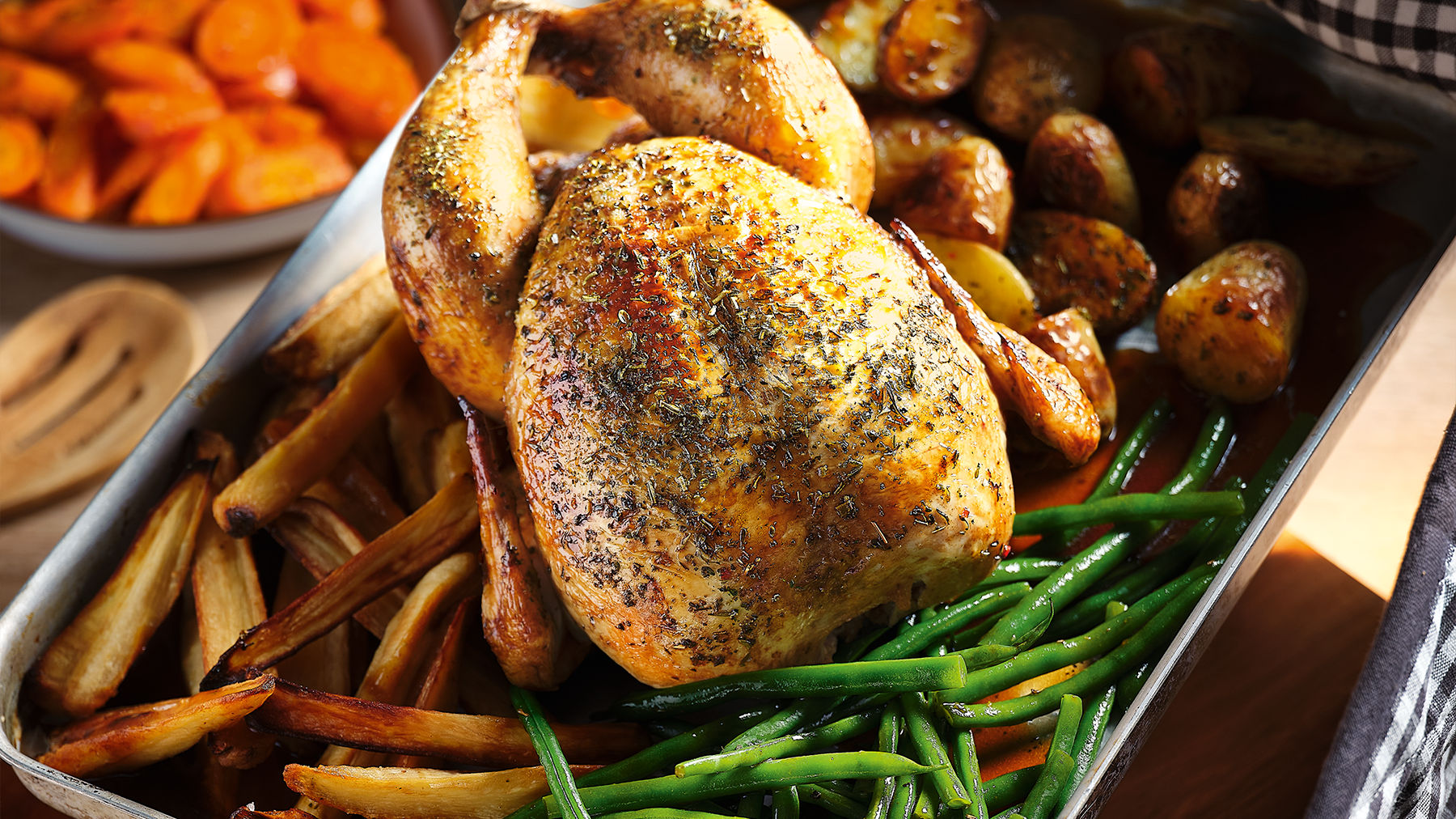 Roast Chicken Traybake