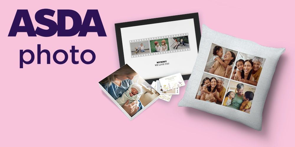 Asda Photo Personalised Mother's Day Gifting