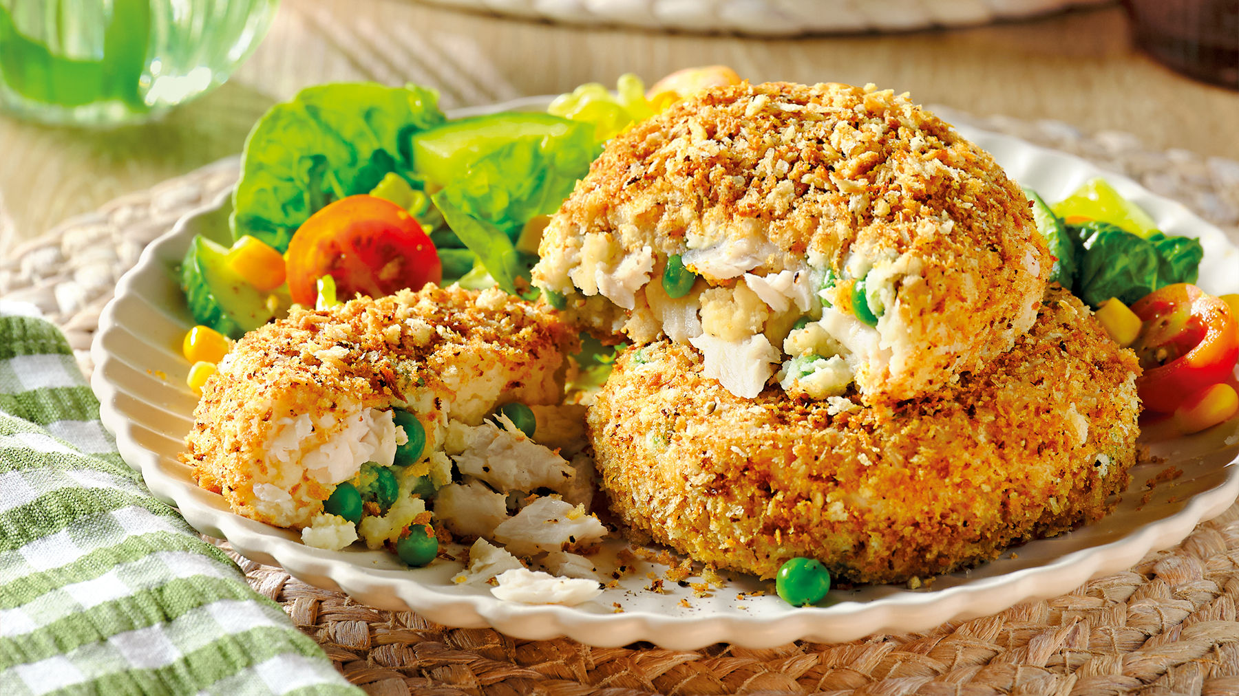 Cheesy Peasy Fishcake