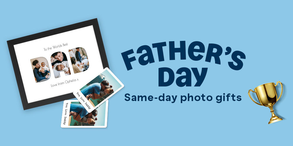 Father's Day same-day photo gifts