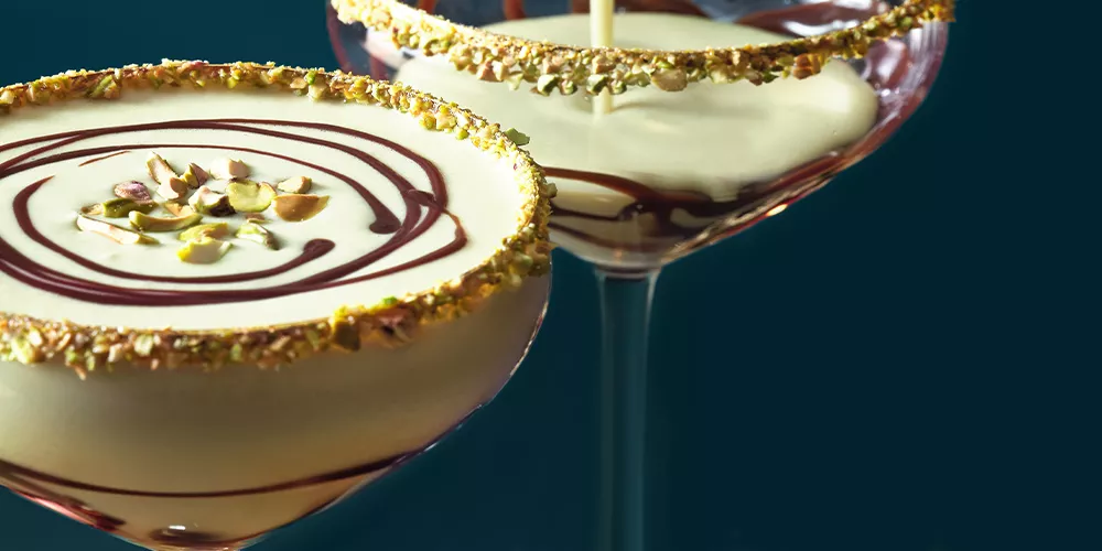 Exceptional Pistachio & Milk Chocolate Flavour Cream Liqueur