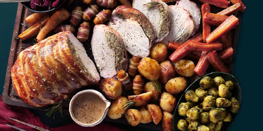 Asda Slow Cooked Turkey with all the Trimmings