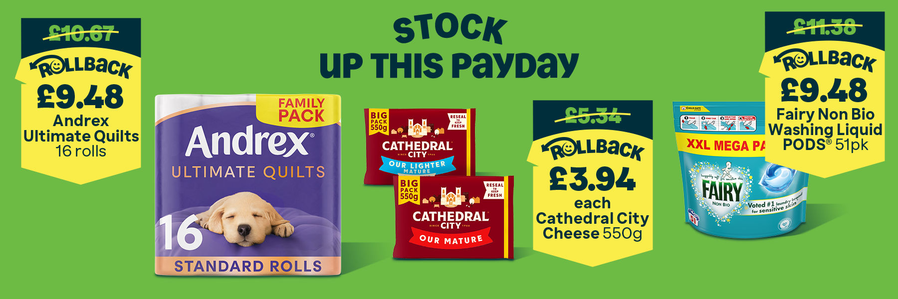Stock Up This Payday