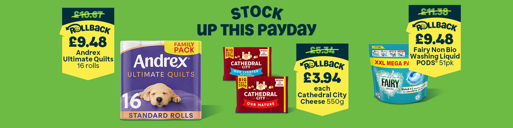 Stock Up This Payday