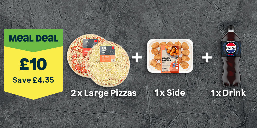 Large Pizza Counter Meal Deal