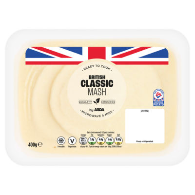 ASDA Smooth & Buttery Classic Mash 400g